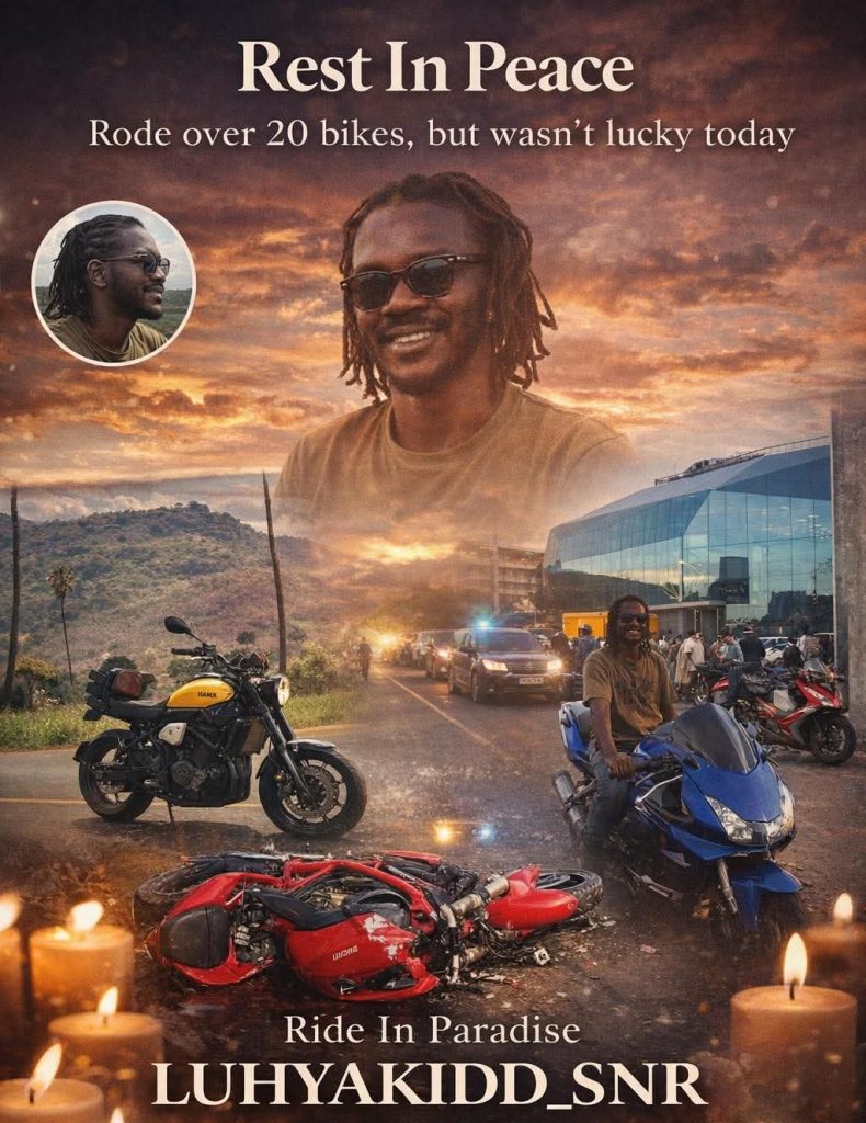 Tributes pour in for biker ‘Luhya Kidd Jnr’ [Gustavo Rides]