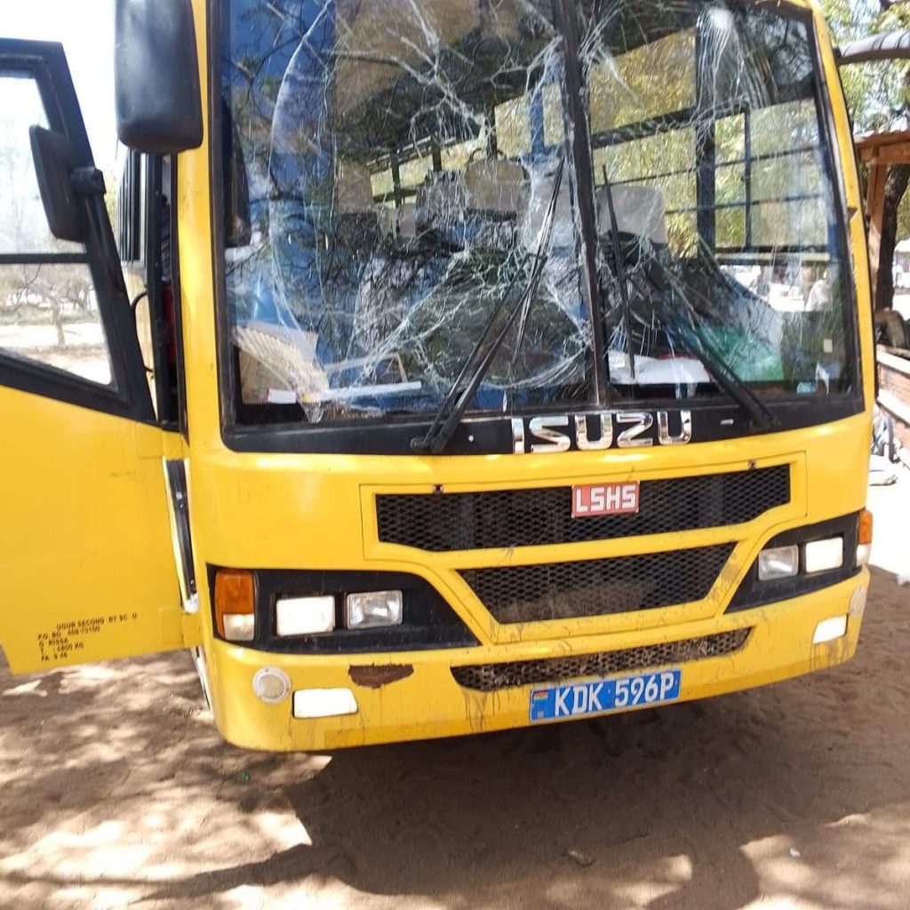 Students injured after school bus runs over IED in Garissa