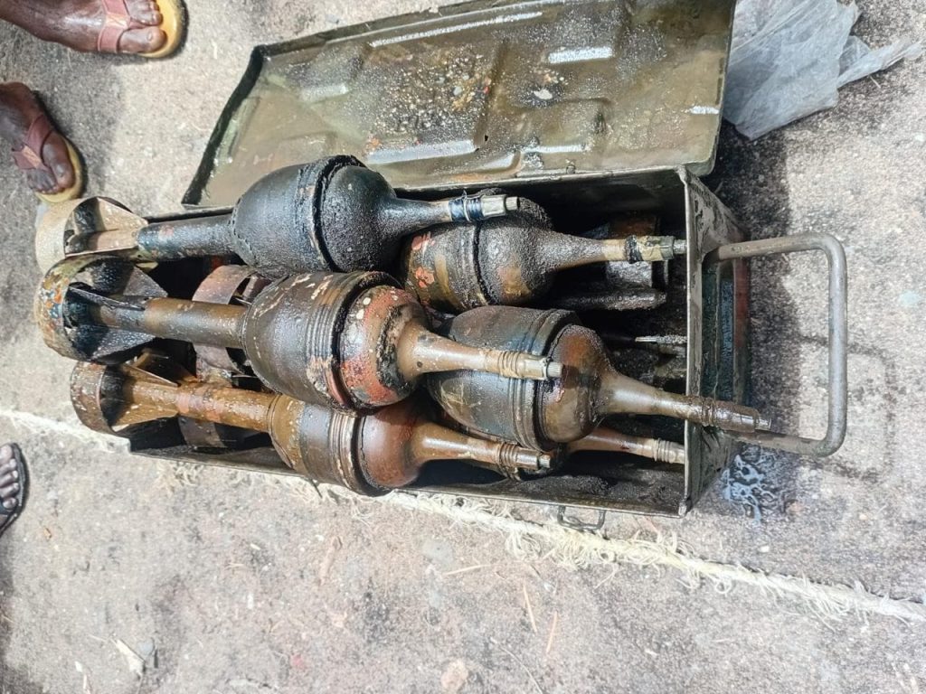 Panic as fishermen find 20 live bombs in Lake Victoria