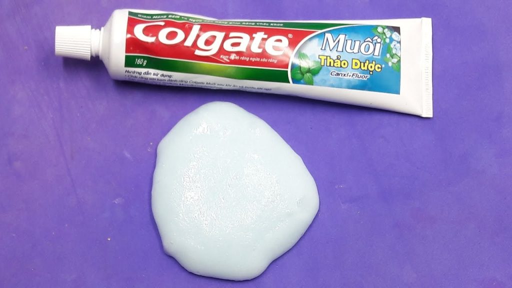 How to Make Slime with Toothpaste