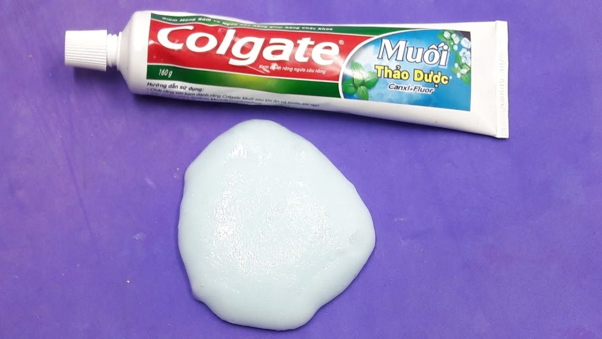 How to Make Slime with Toothpaste - Kahawatungu