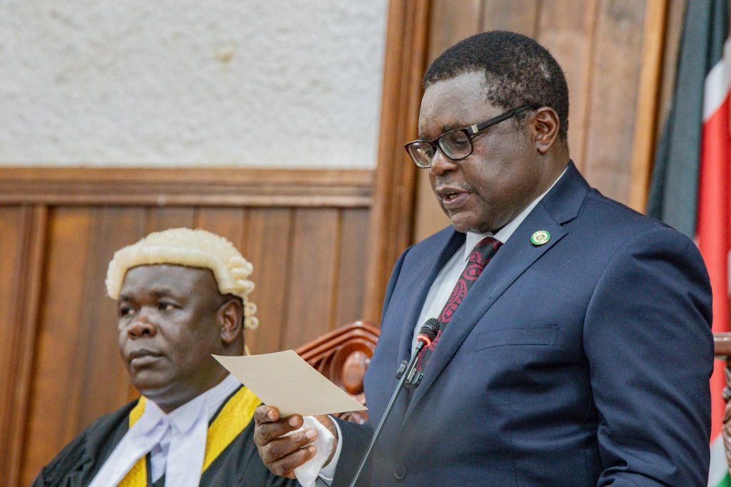 Governor Lusaka Dismisses County Executive Team