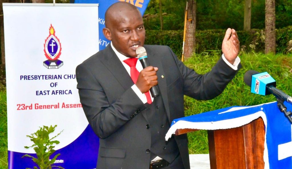 Principal Secretary in the State Department for Irrigation, Ephantus Kimotho