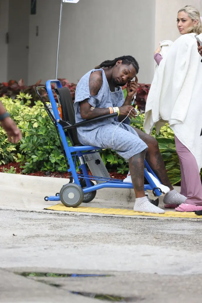 Offset Seen Outside Florida Hospital After Shooting Incident (Photos)
