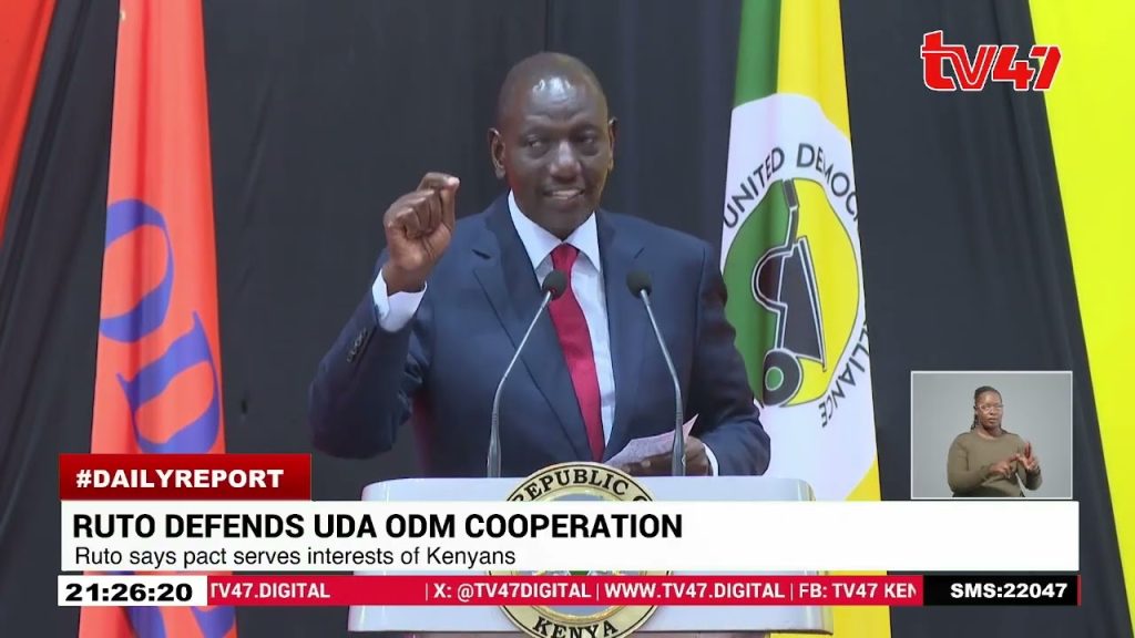 Ruto affirms UDA won't divorce ODM