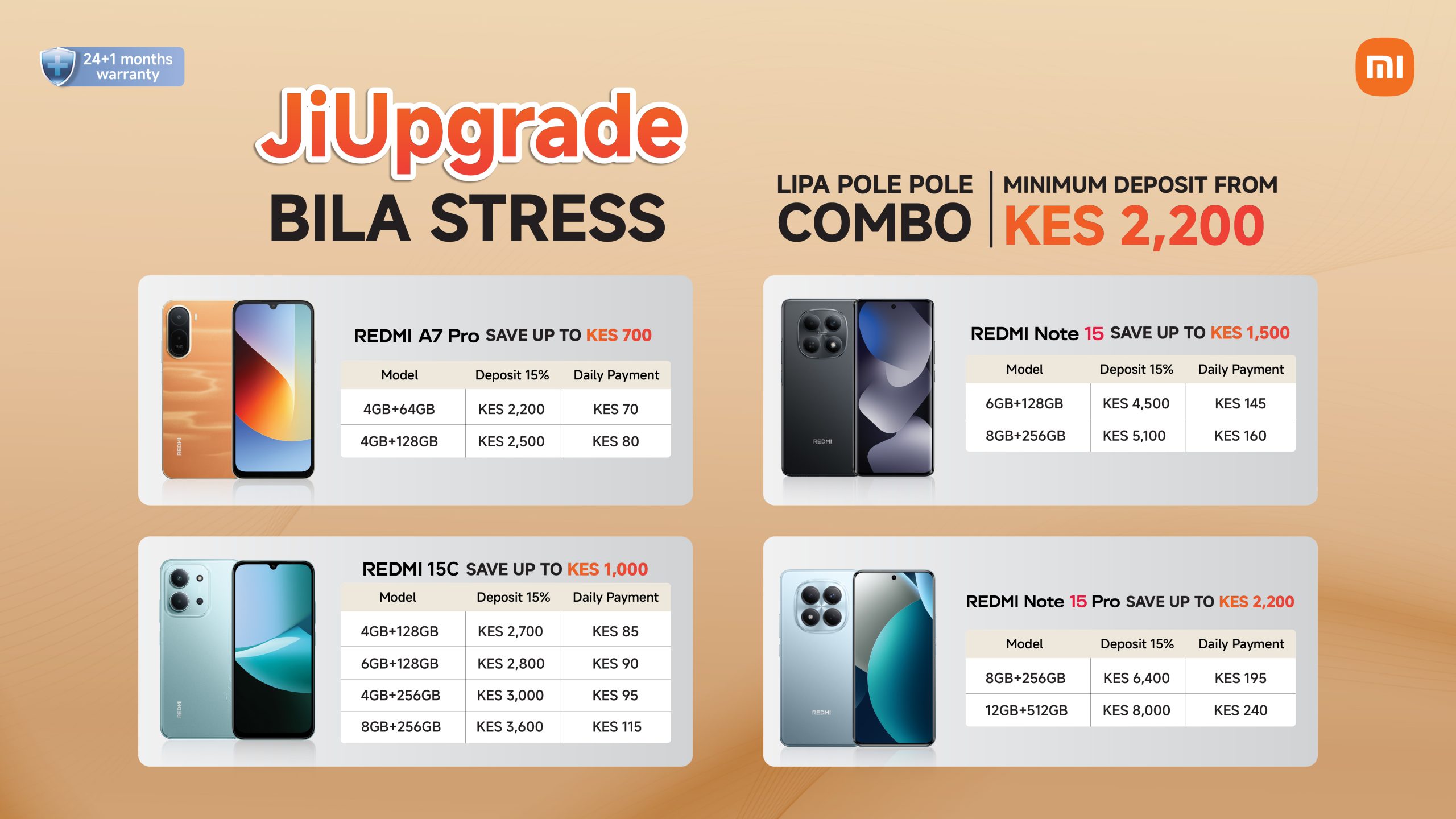 Xiaomi Kenya Unveils “JiUpgrade Bila Stress” Campaign with Flexible Lipa Pole Pole Offers