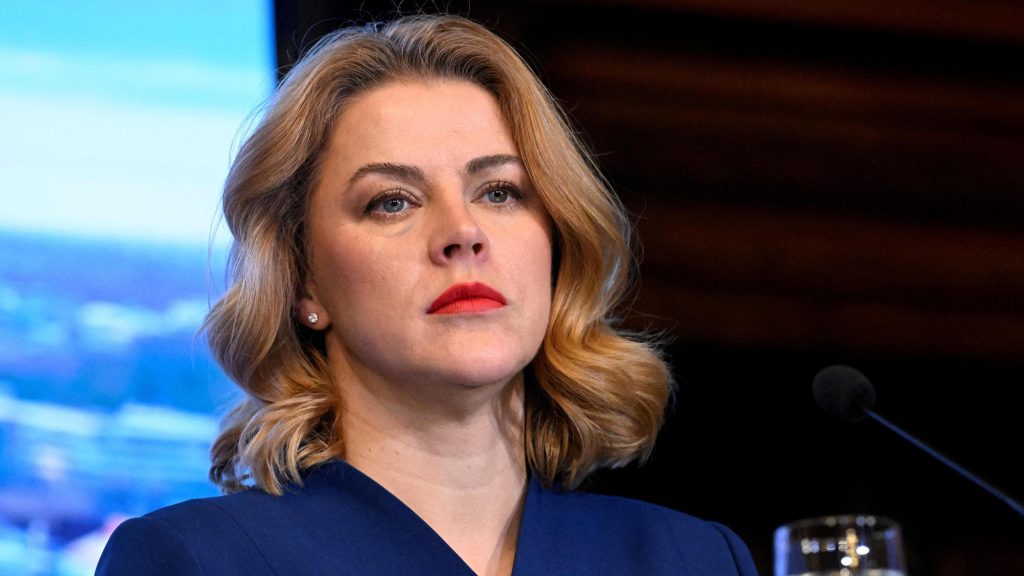 Latvian Prime Minister Evika Silina