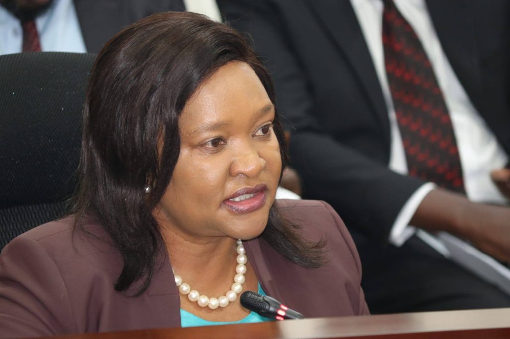 Tourism Cabinet Secretary Rebecca Miano