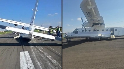 No injuries as light aircraft crash lands at Wilson Airport No injuries as light aircraft crash lands at Wilson Airport