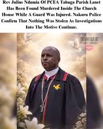 PCEA cleric killed, guard injured in violent church robbery in Nakuru