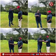 Arati Stares at Isolation as Allies Abandon Him Over His Ties With Ruto Ichuni MCA Wycliffe Siocha with kingpin Fred Matiang'i