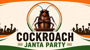 India has a new political superstar – a cockroach India has a new political superstar - a cockroach
