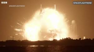 Exploding rocket casts doubts over Nasa’s Moon plans Exploding rocket casts doubts over Nasa's Moon plans