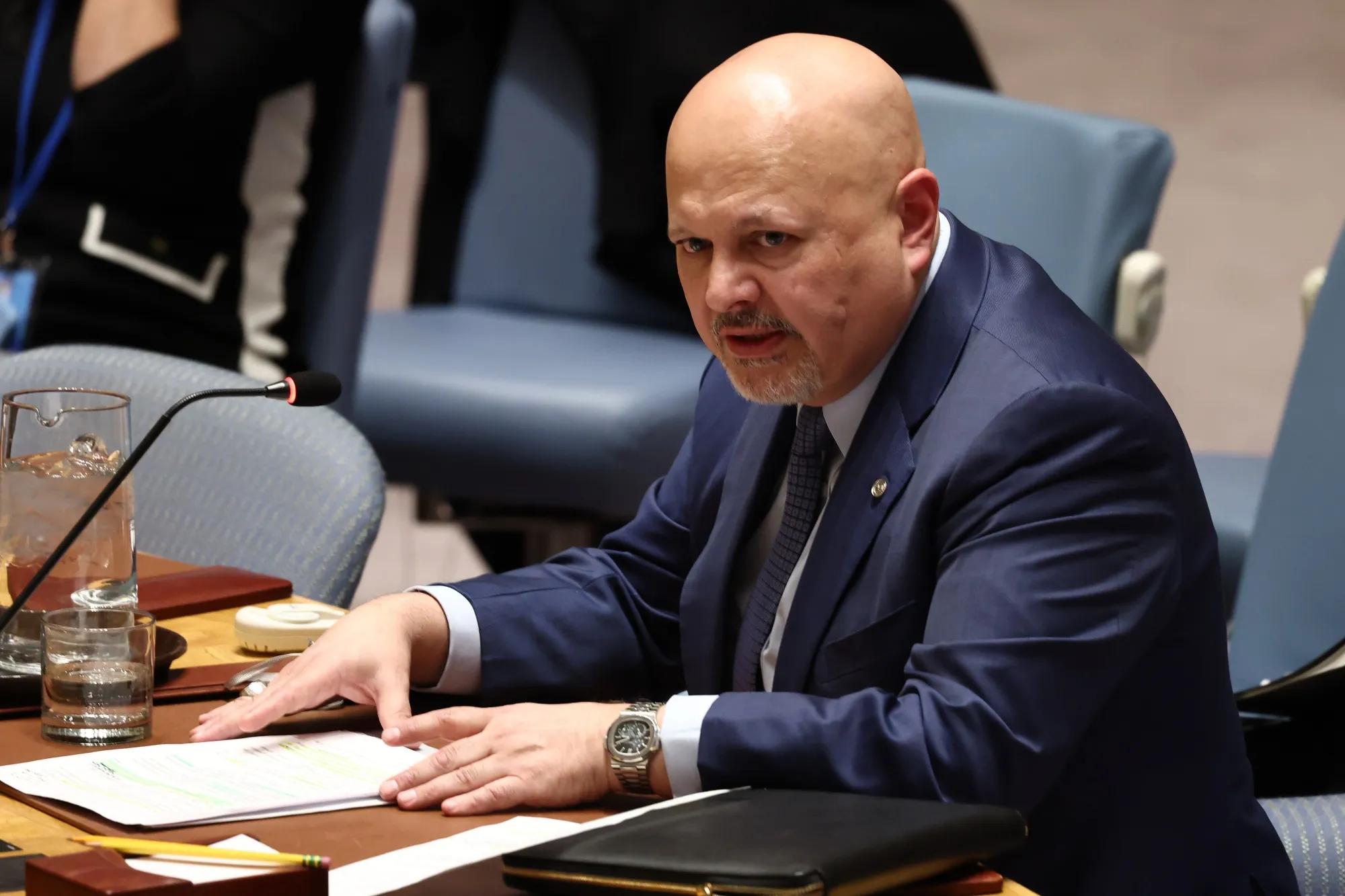 ICC chief prosecutor Karim Khan suspended amid sex