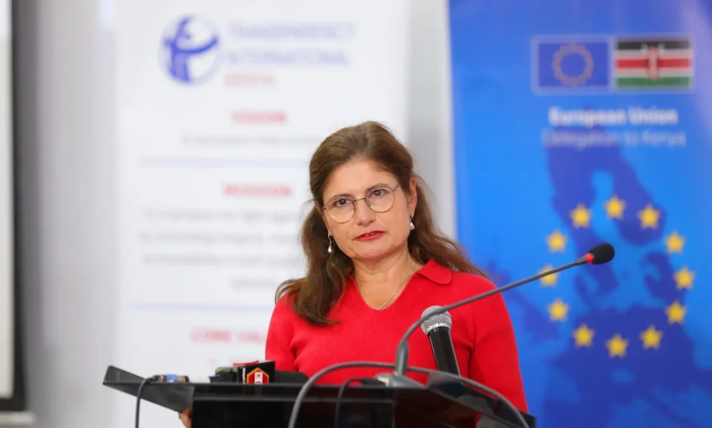 European Union Ambassador to Kenya Henriette Geiger