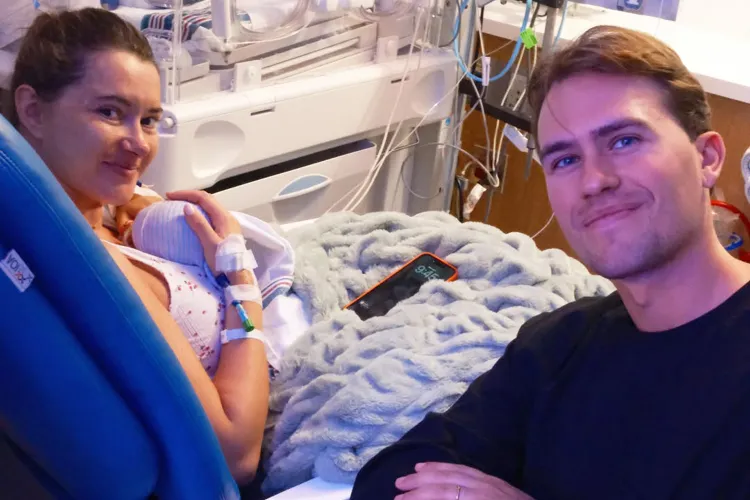 Influencer Madeleine White Welcomes First Child After Early Delivery Scare Influencer Madeleine White Welcomes First Child After Early Delivery Scare