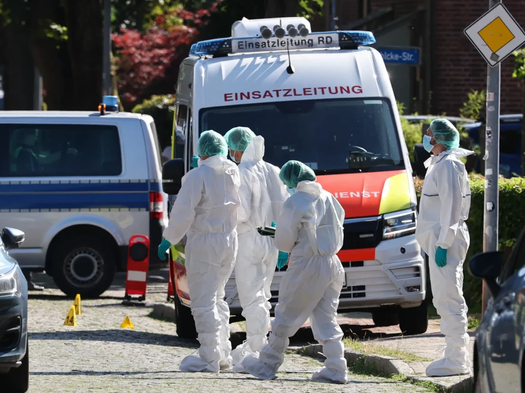 Four women and man shot dead at youth welfare centre in northern Germany