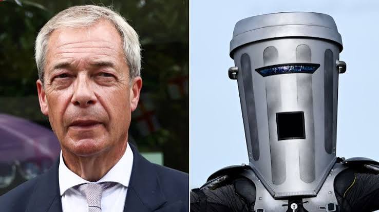 Farage left figthing a trash can as the UK populist leader’s election gamble backfires Farage left figthing a trash can as the UK populist leader’s election gamble backfires