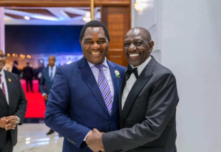 Ruto congratulates Hichilema on re-election, vows to deepen Kenya-Zambia ties - Kahawatungu