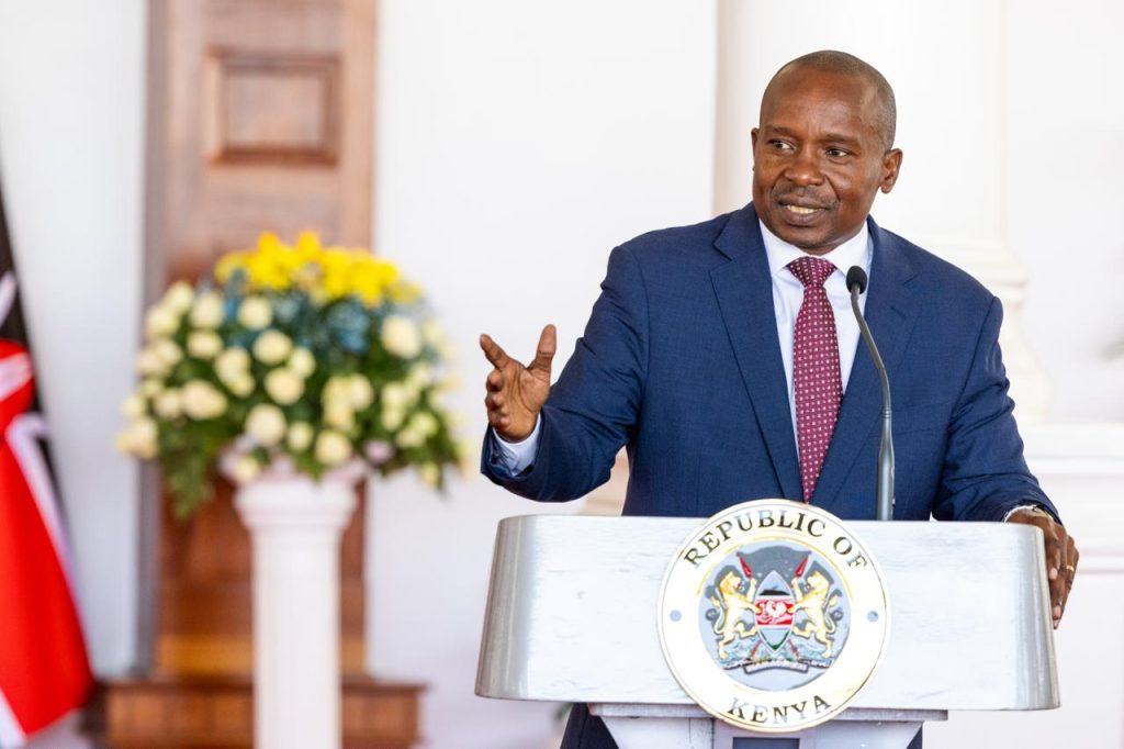 Kindiki says Vision 2060 is bigger than 2027 politics