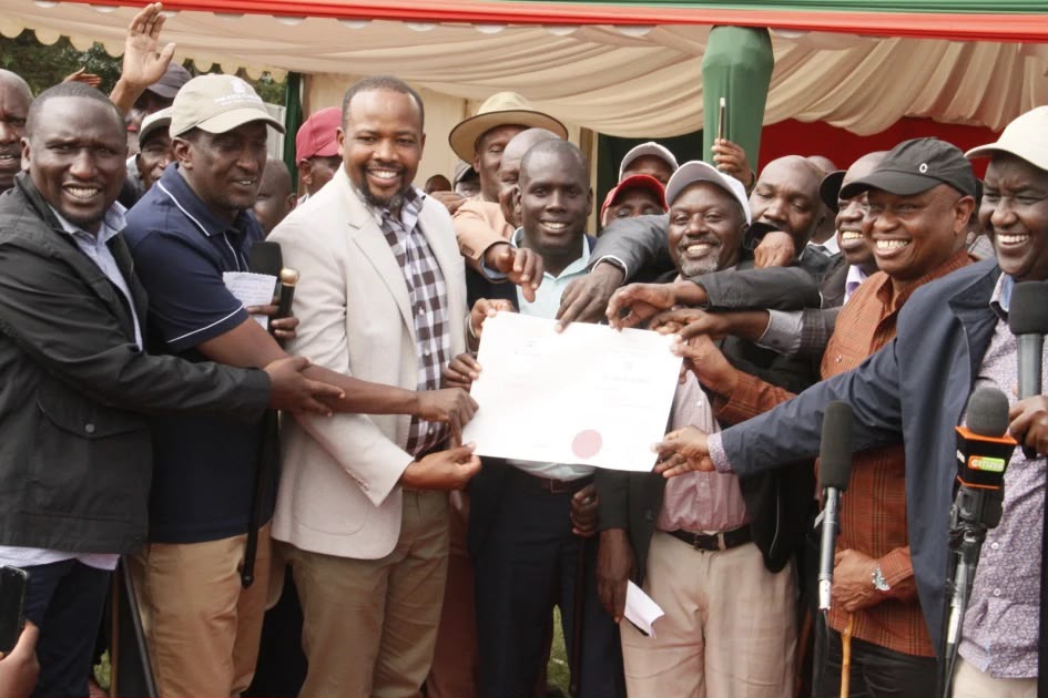Govt resolves 3 decade long Cheluget land dispute in Narok Govt resolves 3 decade long Cheluget land dispute in Narok