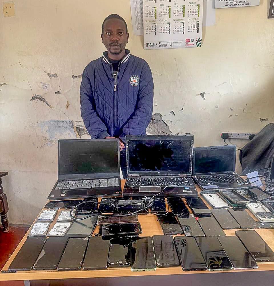 Two Arrested as Police Recover Stolen Laptops and Phones in Kayole - Kahawatungu