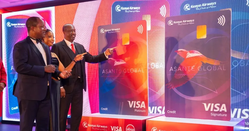 Absa, KQ and Visa Launch Premium Asante Global Credit Card Absa, KQ and Visa Launch Premium Asante Global Credit Card