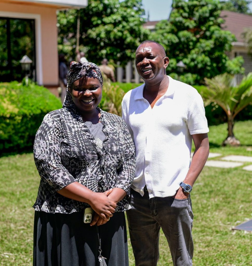 Kapseret MP Oscar Sudi Meets Jemutai Comedian, Offers Support