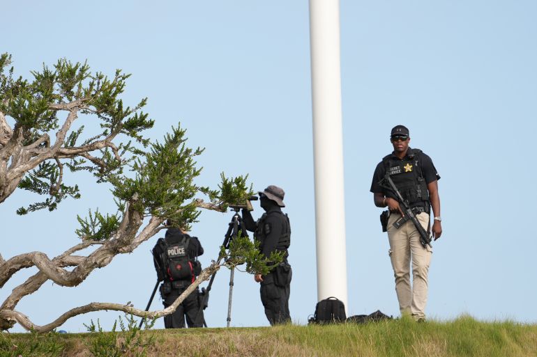 Armed man arrested near Trump’s golf course ahead of president’s visit