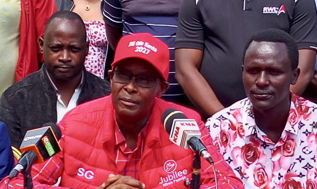 Jubilee Secretary General Moitalel Ole Kenta