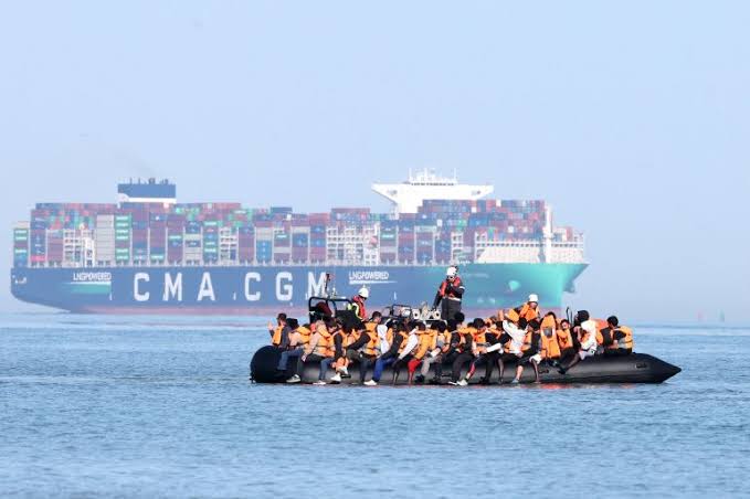 More than 150 migrants rescued after boat catches fire in Channel More than 150 migrants rescued after boat catches fire in Channel