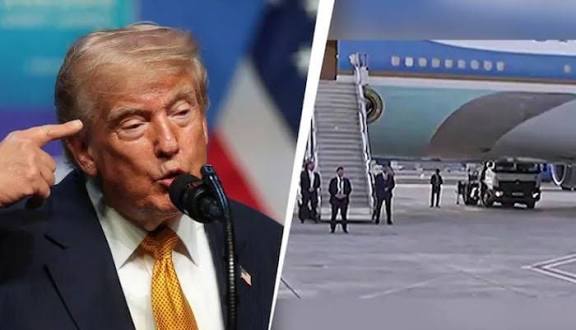 Trump hid in catering truck in secret plane swap over Iran threat, reports say Trump hid in catering truck in secret plane swap over Iran threat, reports say