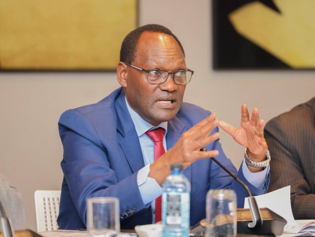 Principal Secretary for the National Treasury Dr Chris Kiptoo