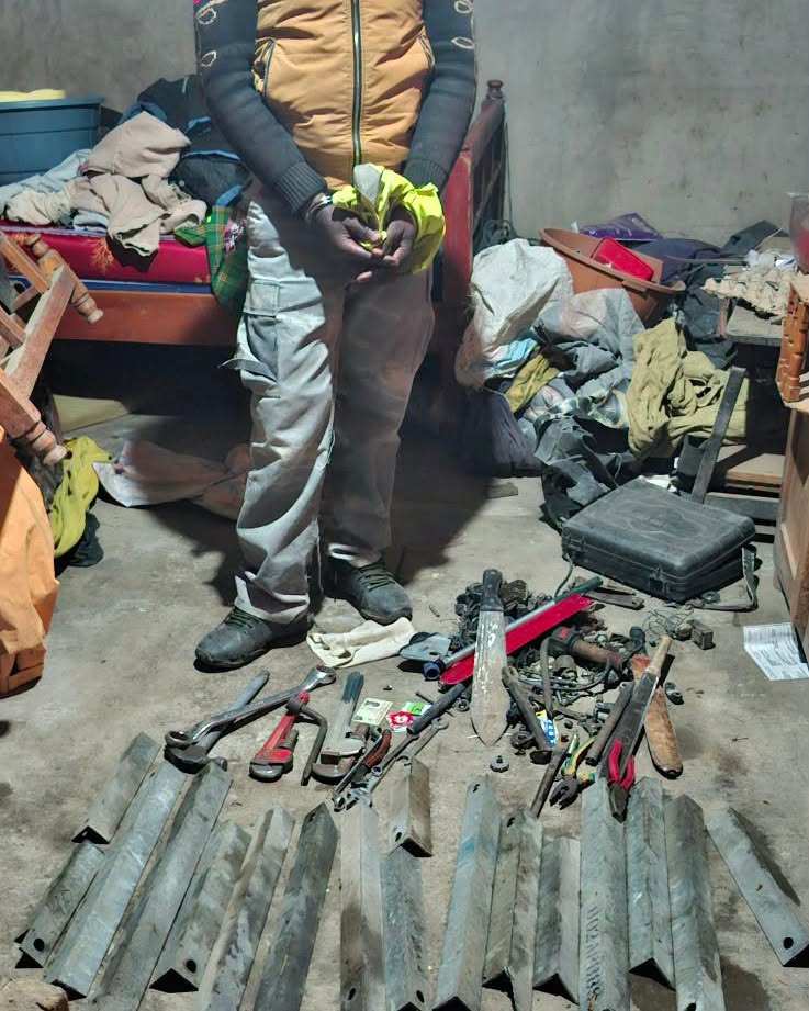 Two Suspects Arrested Over Vandalism, Collapse of Naivasha-Juja Power Tower