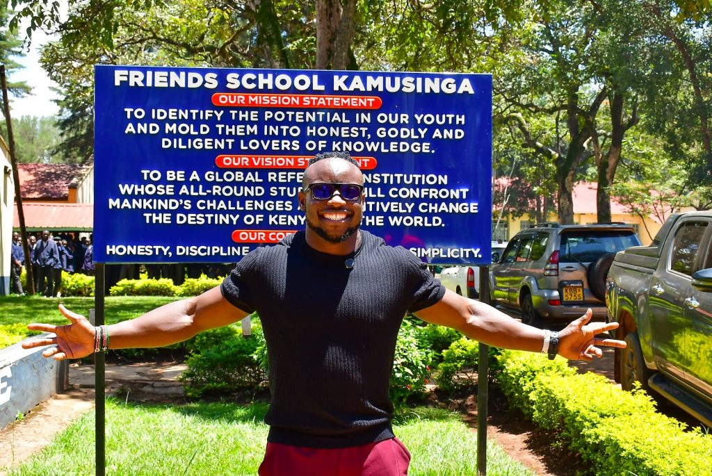 Ferdinand Omanyala launches sprints club at his alma mater