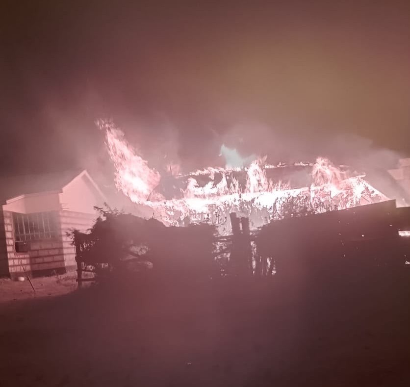 Police post burnt down as 300 youths protest power blackouts in Meru