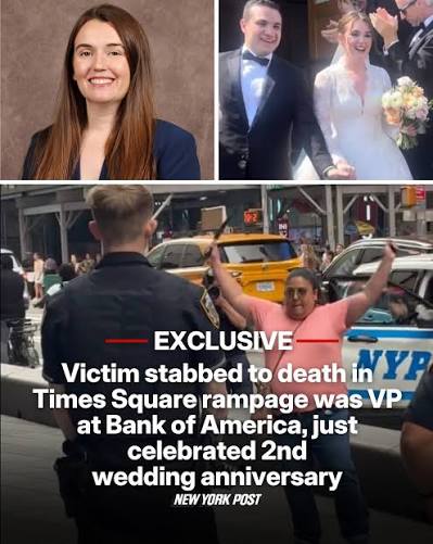 Erin Piacenti, Bank of America VP, Killed in Random Times Square Stabbing Erin Piacenti, Bank of America VP, Killed in Random Times Square Stabbing
