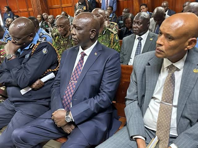 Judge pardons IG Kanja over roadblocks during protests Judge pardons IG Kanja over roadblocks during protests