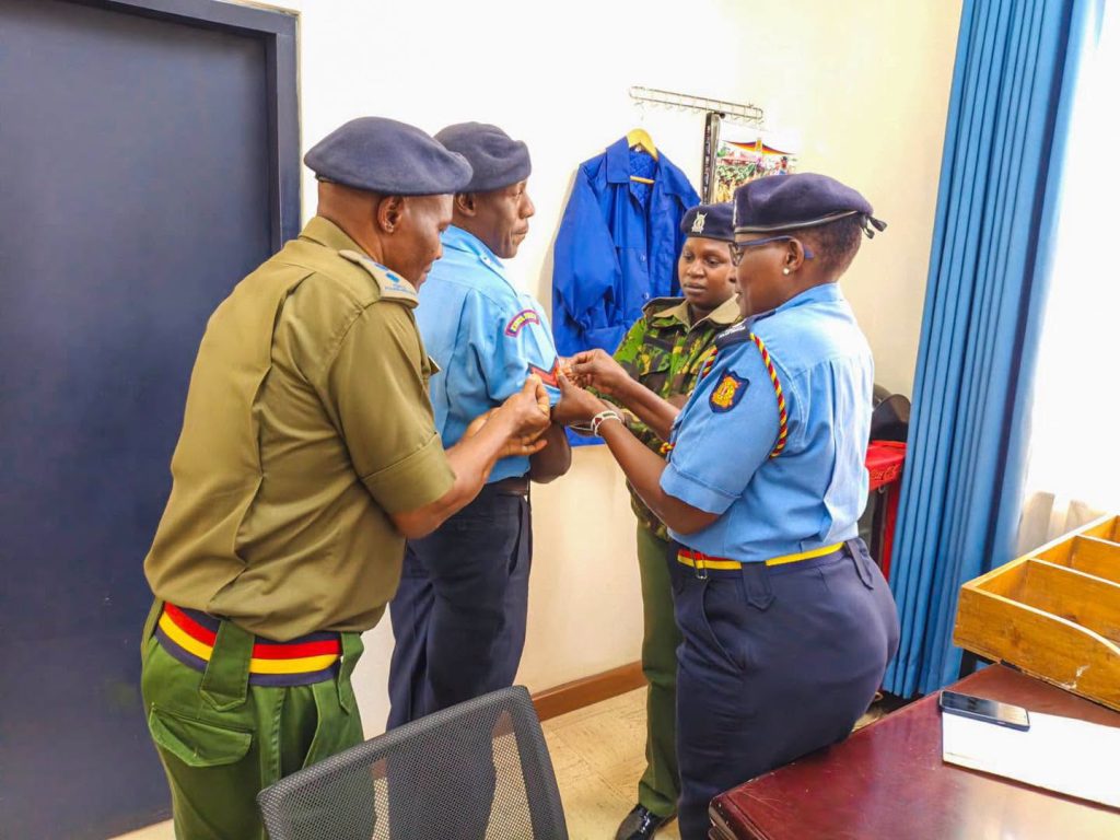 IG Douglas Kanja Approves Promotion of 1,948 Police Officers