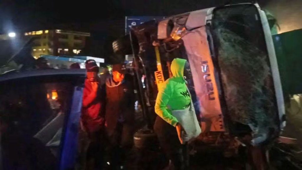 Four killed, 16 injured in grisly Meru-Nkubu Road crash