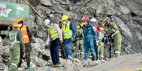 Six Survivors rescued as Chinese teams join search in collapsed Eastleigh building collapsed Eastleigh building