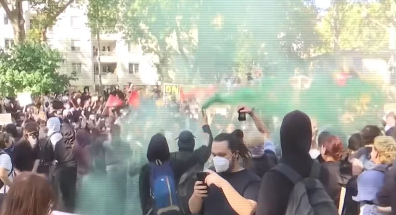 France halts use of stun grenades after boy’s hand blown off in student protests France halts use of stun grenades after boy's hand blown off in student protests