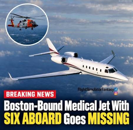 Medical plane with 6 on board missing off Massachusetts coast Medical plane with 6 on board missing off Massachusetts coast