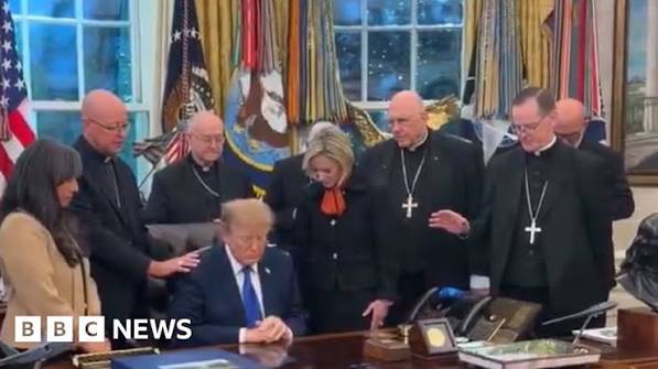 Catholic bishops apologise for ‘exploited’ Trump meeting Catholic bishops apologise for 'exploited' Trump meeting