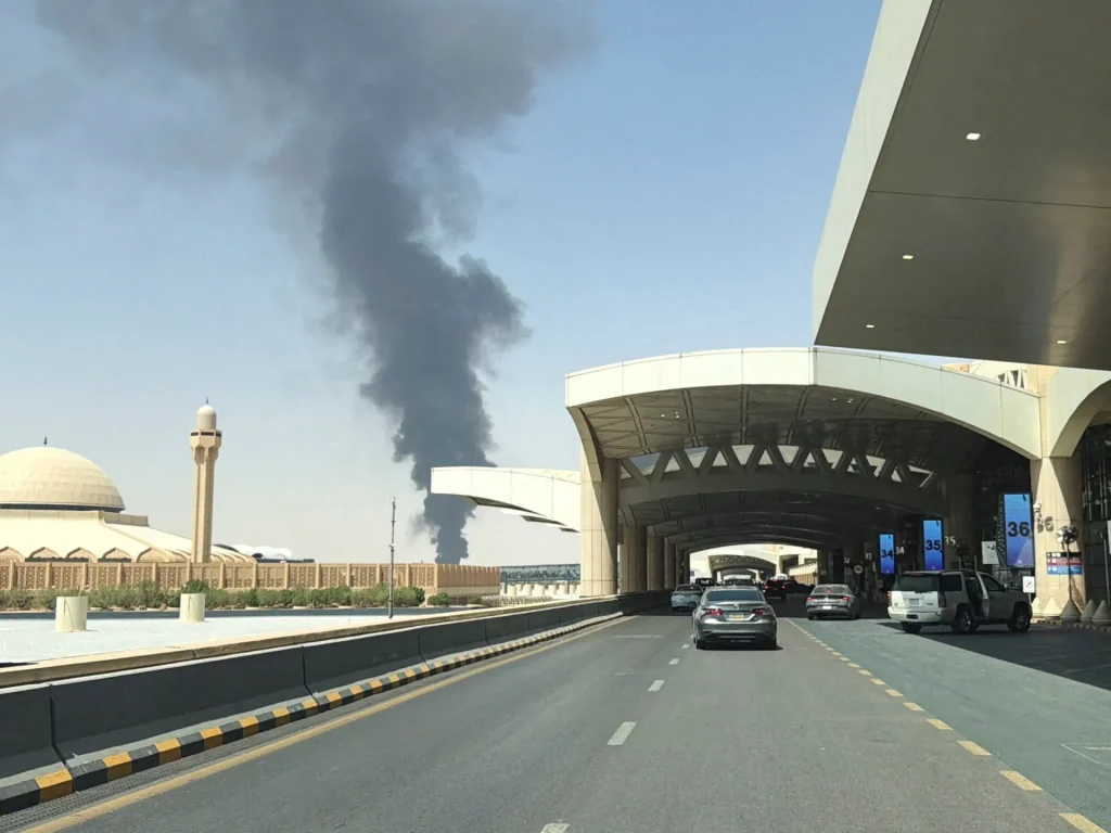 Several injured in attack on airport in Saudi capital Riyadh